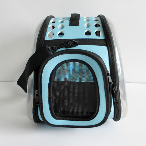 Portable pet case, foldable cross-body bag, comfort for pet