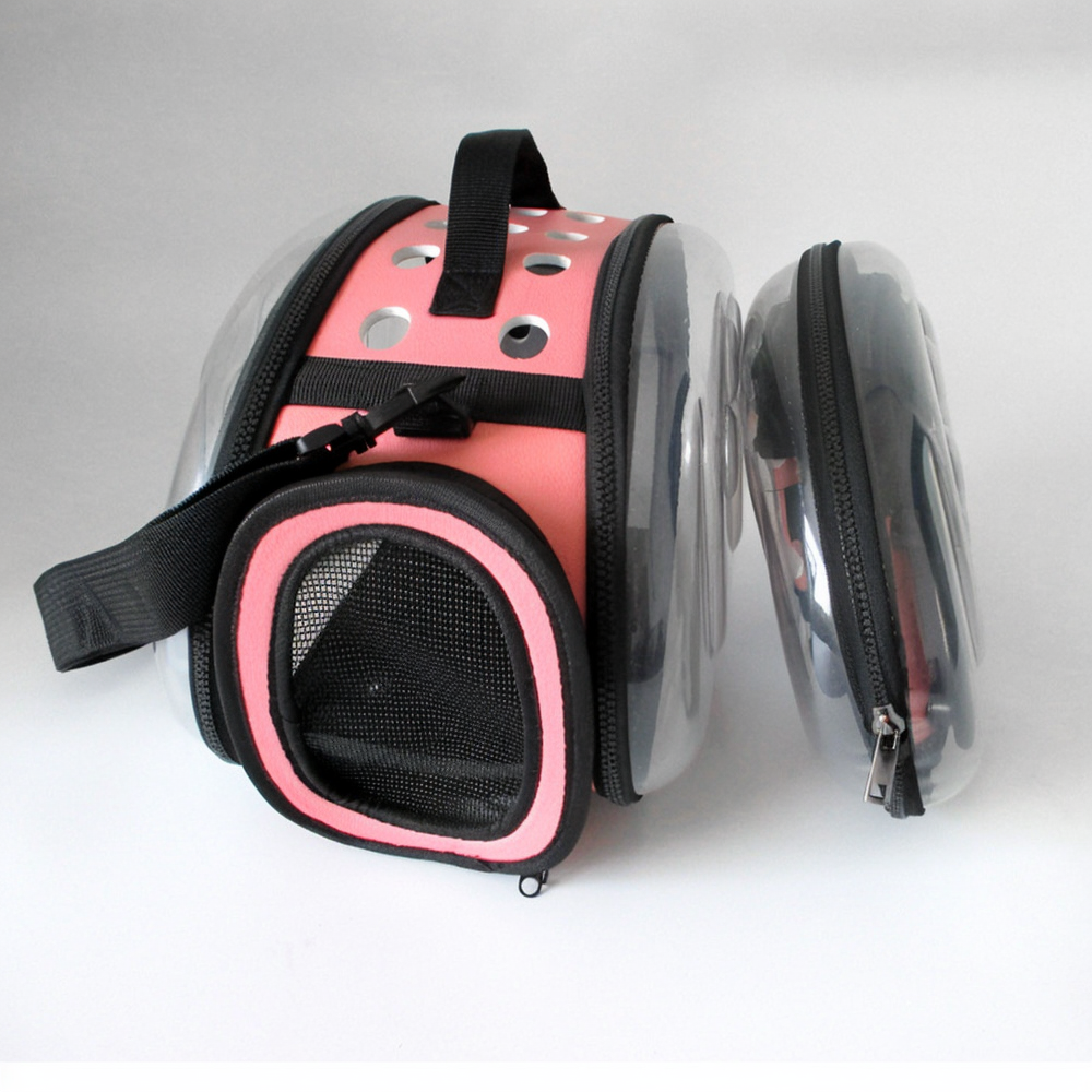 Portable pet case, foldable cross-body bag, comfort for pet