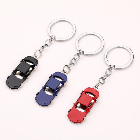 Car keychain creative mini color car ornament