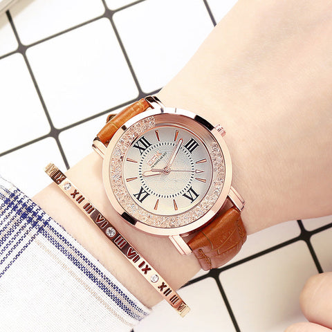 Quartz Waterproof Colorful Ladies Watch