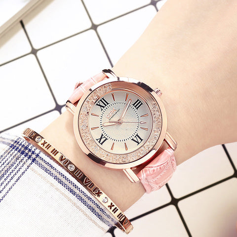 Quartz Waterproof Colorful Ladies Watch