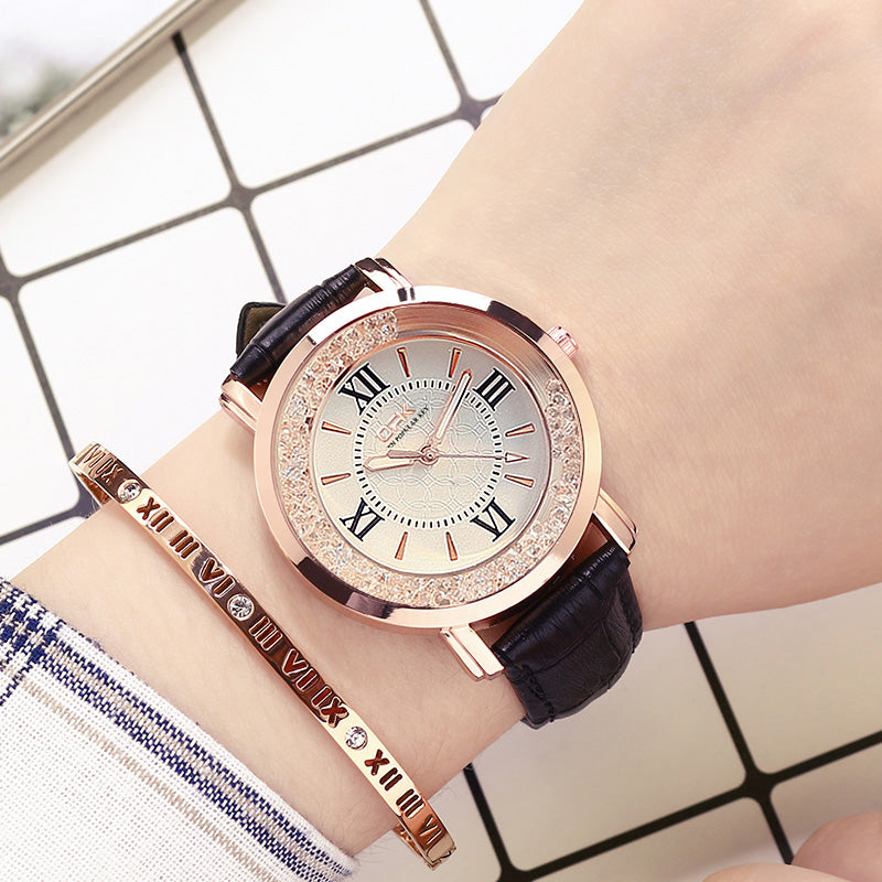 Quartz Waterproof Colorful Ladies Watch