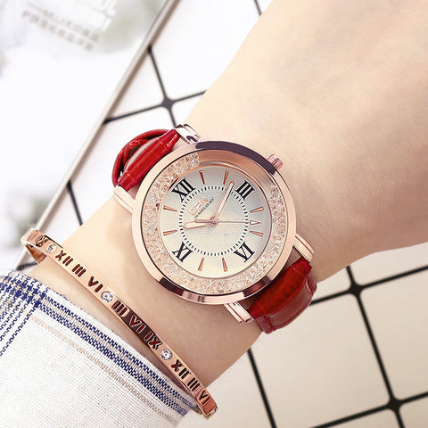 Quartz Waterproof Colorful Ladies Watch