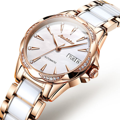 Automatic Fashion Waterproof Mechanical Ladies Watch