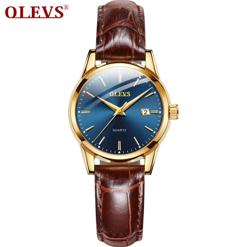 Aiigift Fashion Waterproof Men And Women Quartz Watch Personalized Couple Style