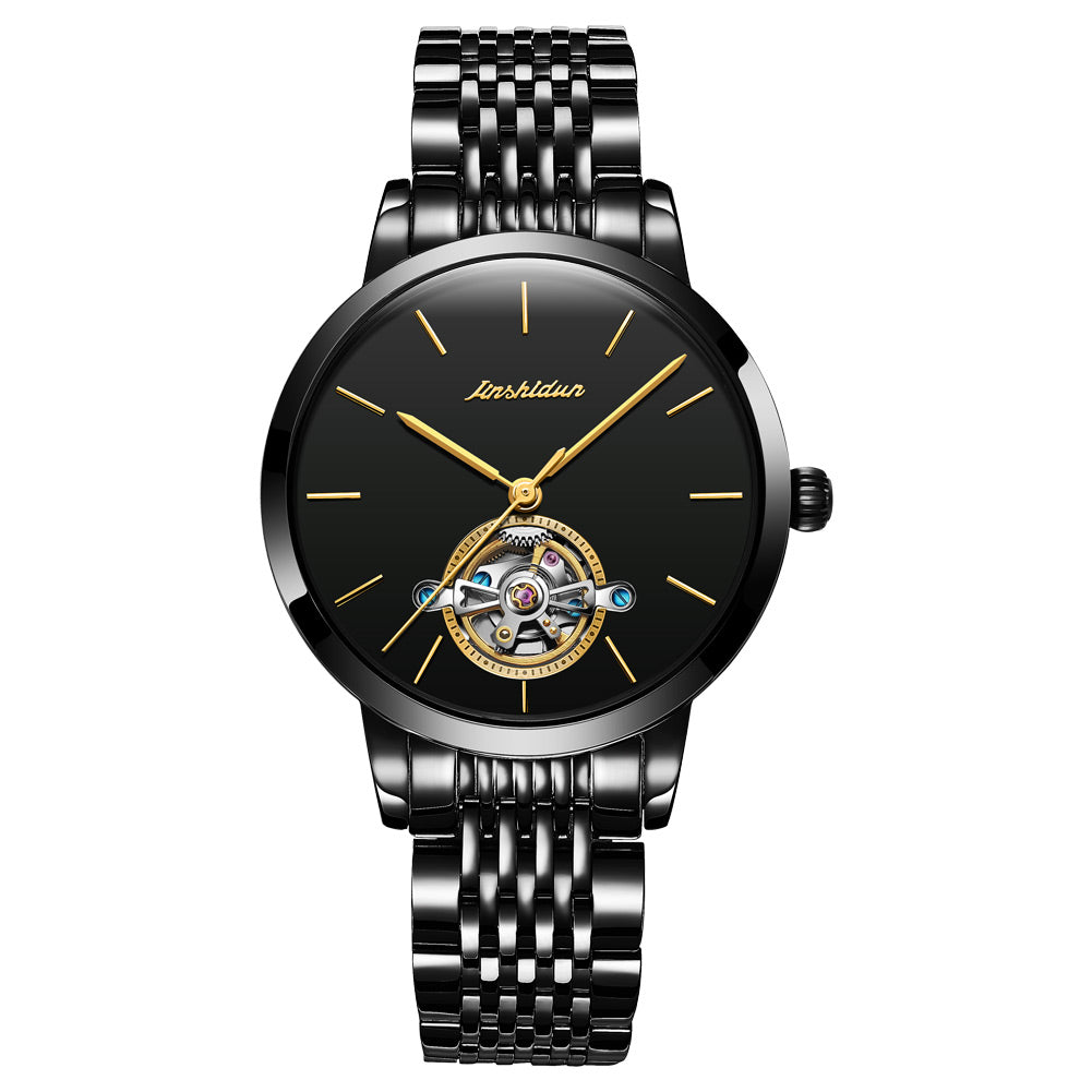 Hot Fashion Trend Hollow Out Simple Waterproof Mechanical Women's Watch