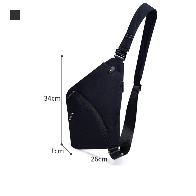 Multi-style Waterproof Shoulder Backpack Sling Chest Crossbody Bag Cover Pack Rucksack