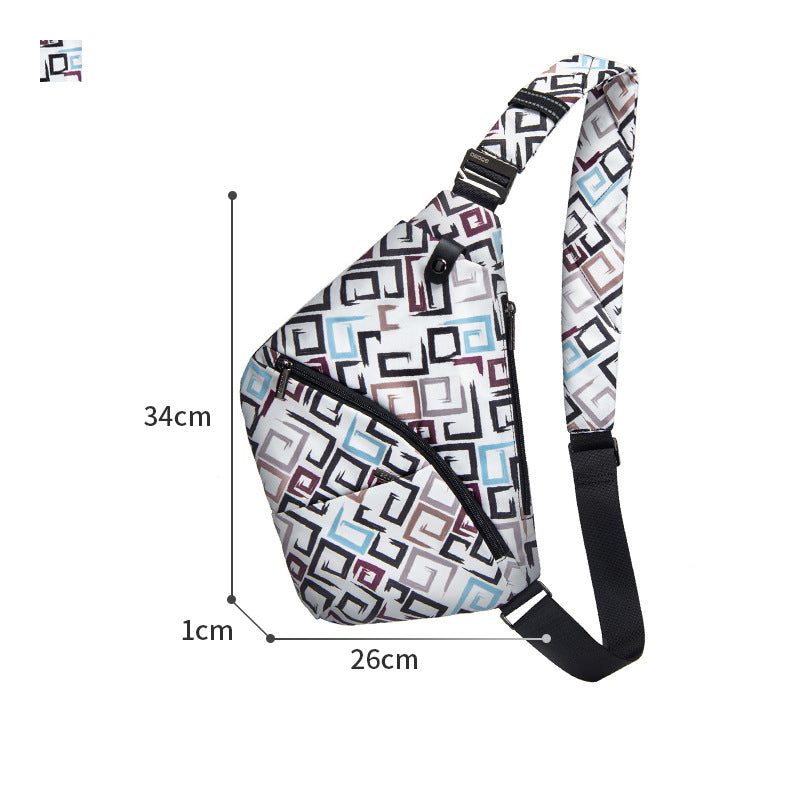 Multi-style Waterproof Shoulder Backpack Sling Chest Crossbody Bag Cover Pack Rucksack