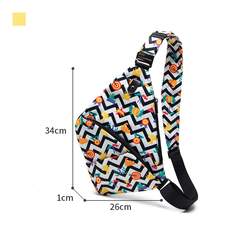 Multi-style Waterproof Shoulder Backpack Sling Chest Crossbody Bag Cover Pack Rucksack