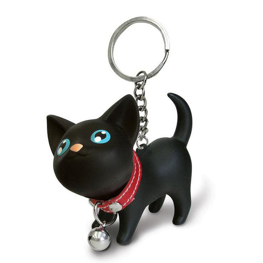 Cute Cat Doll Key Ring Kawaii Adorable Bag Pendant Toy