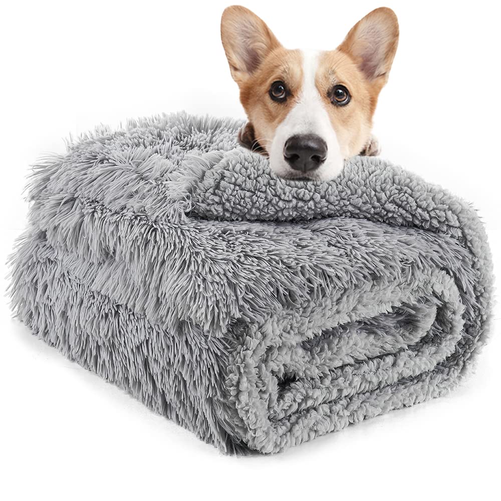 Luxury Fluffy Dog Blanket Soft Warm Sherpa Fleece Cat Blanket For Dogs Cats Pets