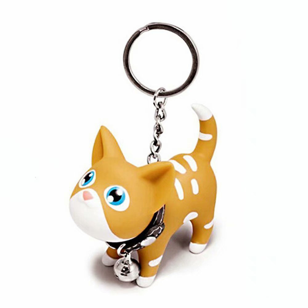 Cute Cat Doll Key Ring Kawaii Adorable Bag Pendant Toy