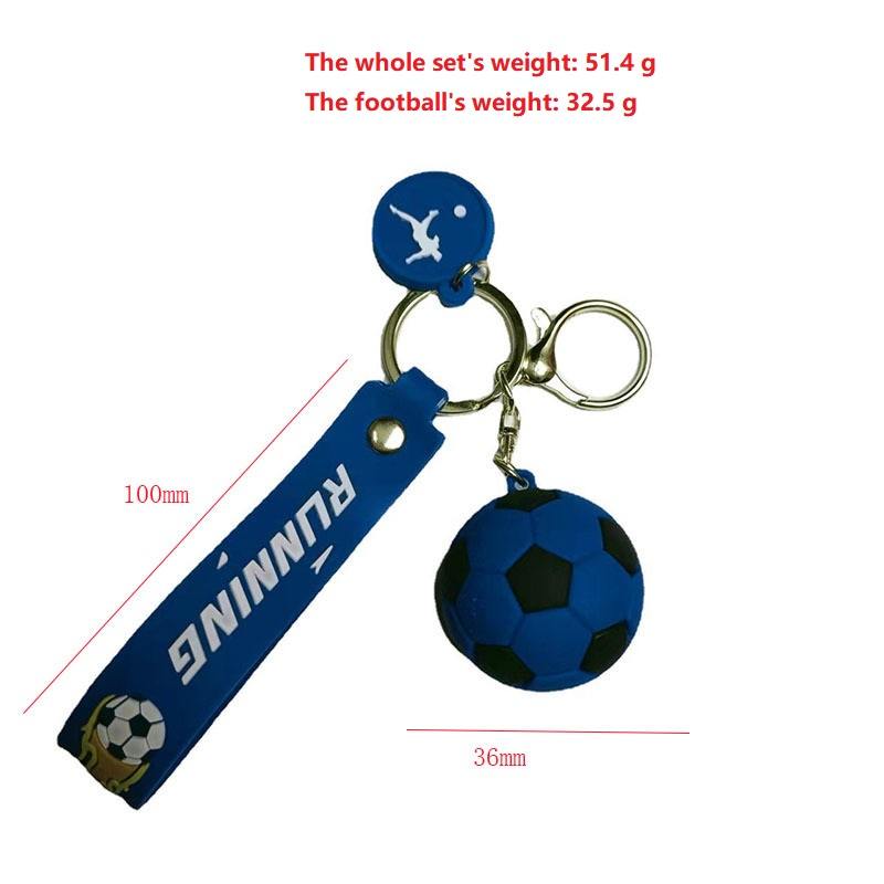 Score Big Football Keychain - A Must-Have for Soccer Fans!