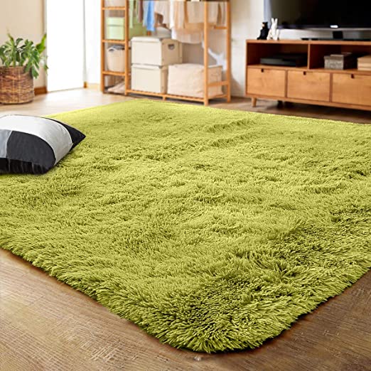 Ultra Soft Indoor Modern Area Rugs Fluffy Living Room Carpets for Children Bedroom Home Decor