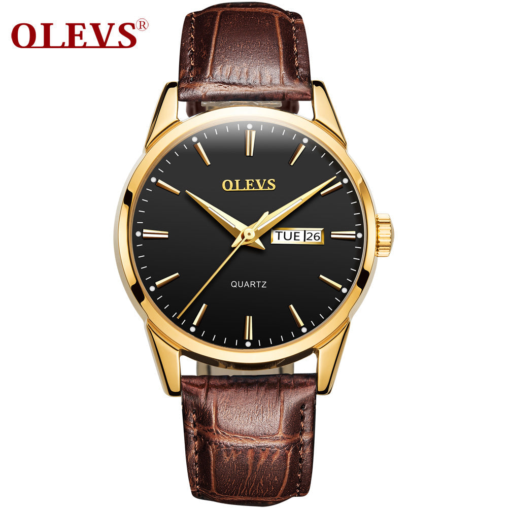 Aiigift Fashion Waterproof Men And Women Quartz Watch Personalized Couple Style