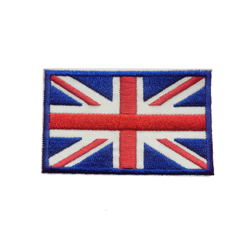 Flag Cloth Stick Armband Velcro Decoration Stick Square Badge Armband