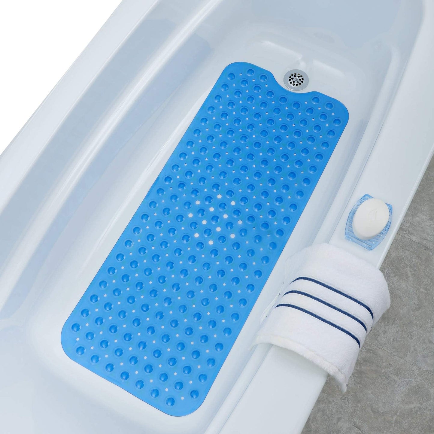 Non-slip Mat Bathroom With Suction Cup Bath Mat Floor Mat Wet Floor Non-Slip For Elderly & Kids Bathroom For Home Hotel