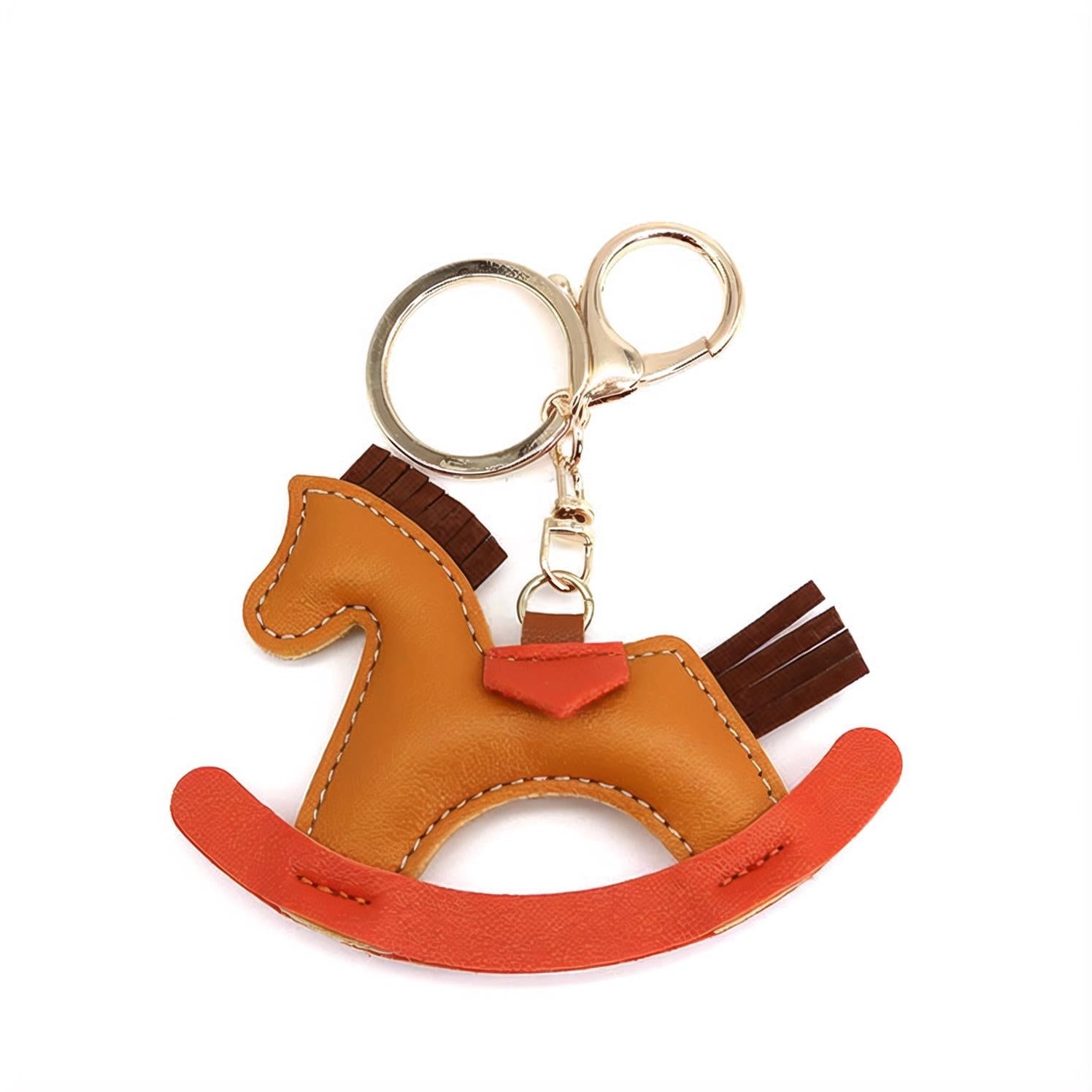 Creative simple leather pony hanging ornaments