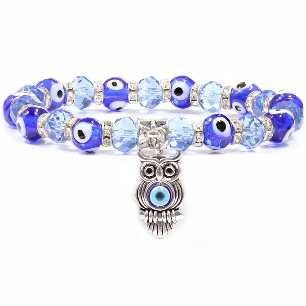 Devil Eye Bracelet Jewelry Fatima Palm Blue Eyes Bracelet