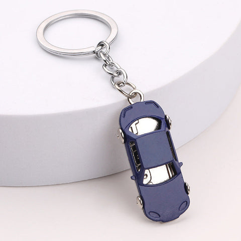 Car keychain creative mini color car ornament