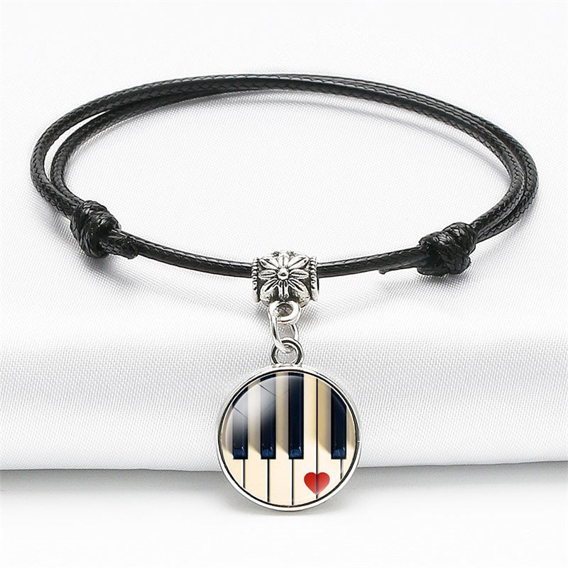 Creative Musical Metal Fashion Pendant Bracelet