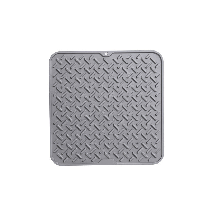 Silicone Dish Drying Mats For Kitchen Bar Filter Sink Bottom Protection Anti-scratch Anti-fall Sink Mat Drain Mat Place Mat