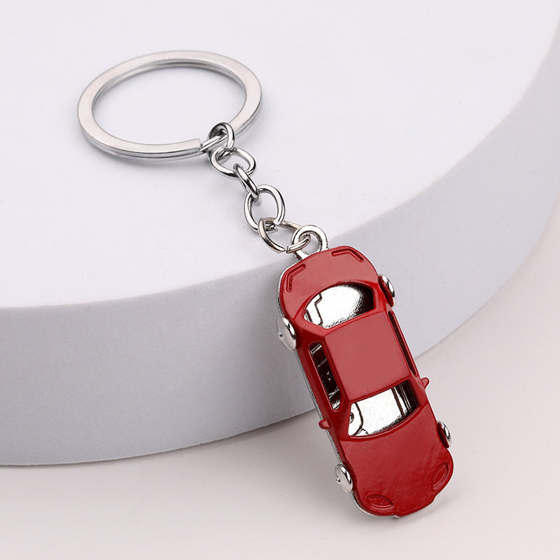 Car keychain creative mini color car ornament