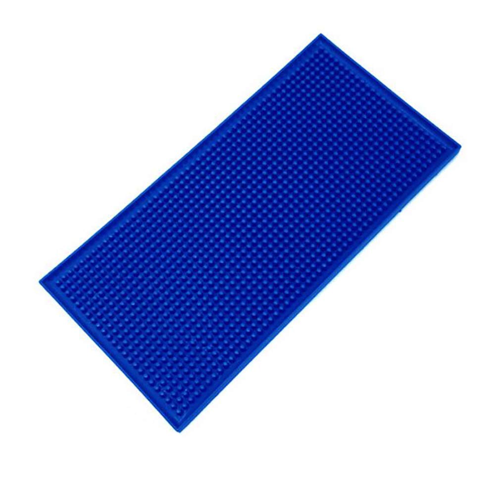 Non-slip Rubber Bar Mat Tabletop Bar Mat Insulated Tea Set Drain mat Waterproof Drinking Table Placemat Cup Mat