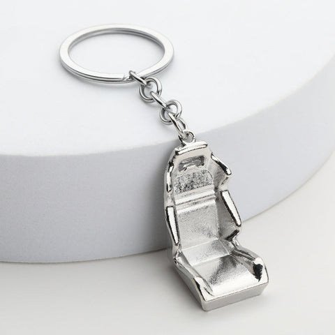 Car Seat Keychain Creative Metal Pendant