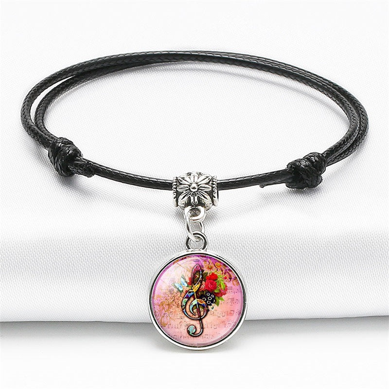 Creative Musical Metal Fashion Pendant Bracelet