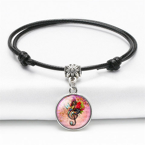 Creative Musical Metal Fashion Pendant Bracelet