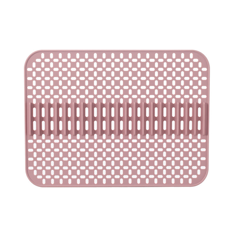 Silicone Dish Drying Mats For Kitchen Bar Filter Sink Bottom Protection Anti-scratch Anti-fall Sink Mat Drain Mat Place Mat