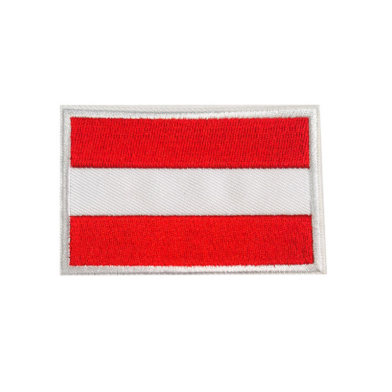 Flag Cloth Stick Armband Velcro Decoration Stick Square Badge Armband