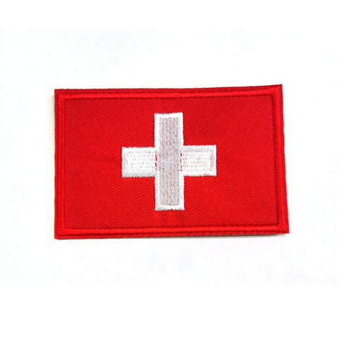 Flag Cloth Stick Armband Velcro Decoration Stick Square Badge Armband